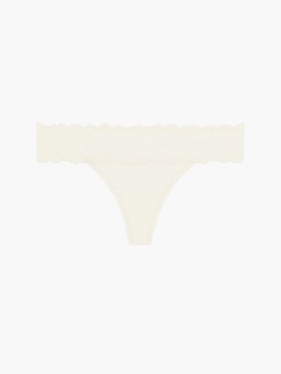 Calvin Klein Underwear HU749066 | Calvin Klein Seductive Comfort Női Tanga Fehér